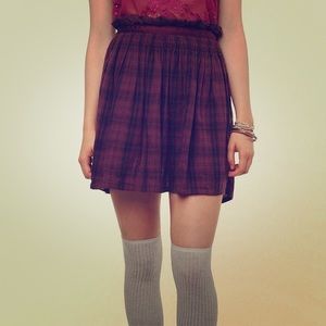 Staring at Stars | Plaid Skirt